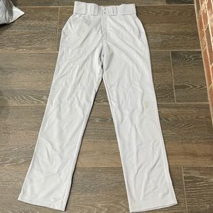 Easton solid grey baseball pants